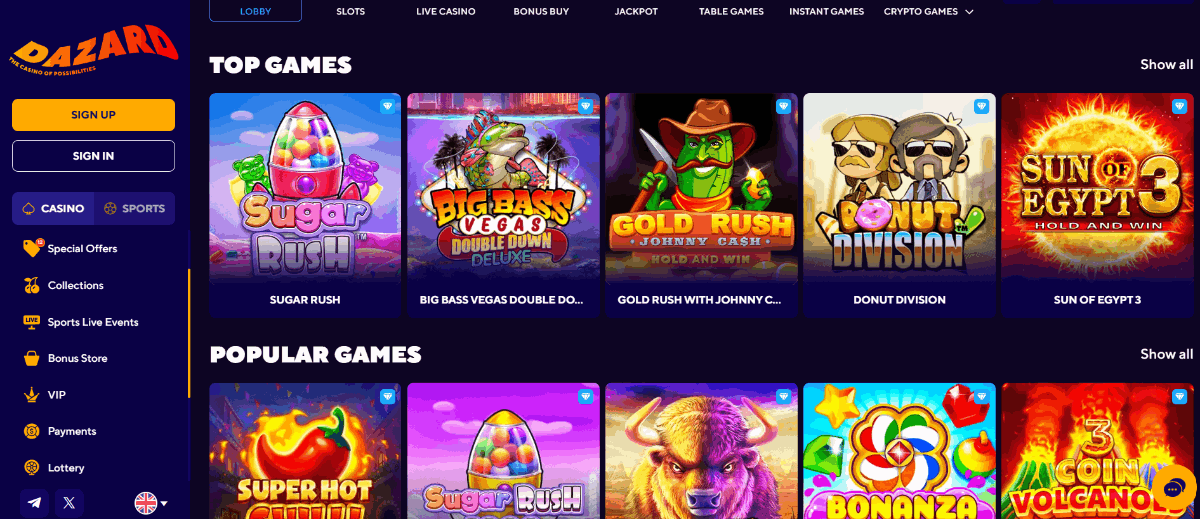 Darard bitcoin casino
